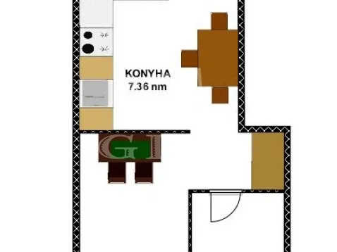 Eladó lakás Budapest VII. kerület 36 nm