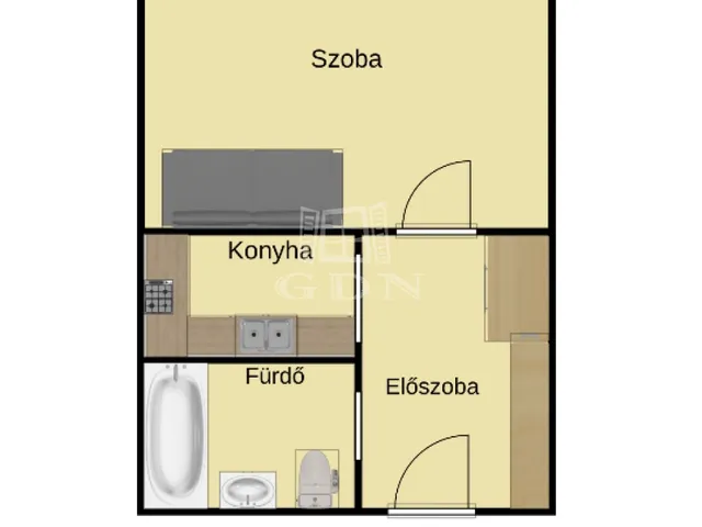 Kiadó lakás Budapest XI. kerület, Gazdagrét 28 nm