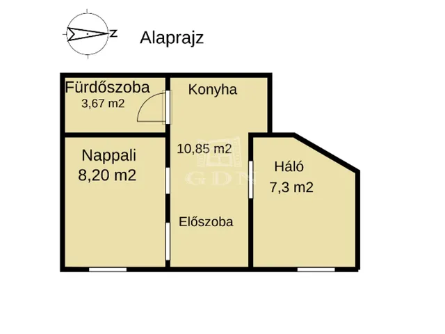 Eladó lakás Budapest VIII. kerület 30 nm