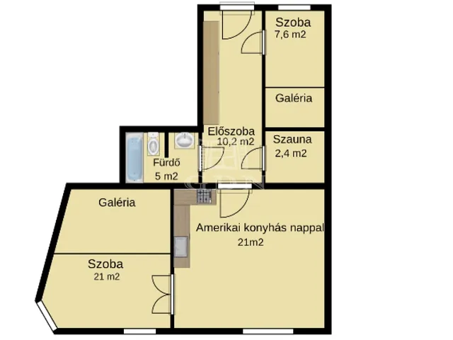 Eladó lakás Budapest I. kerület, Naphegy 68 nm