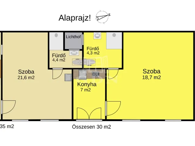 Eladó lakás Budapest IX. kerület 65 nm