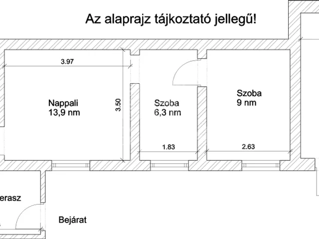 Eladó ház Dunaharaszti 67 nm
