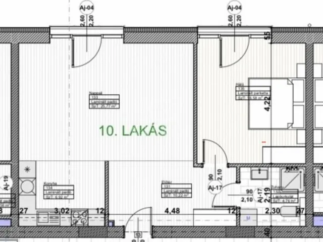 Eladó lakás Kiskunlacháza 64 nm