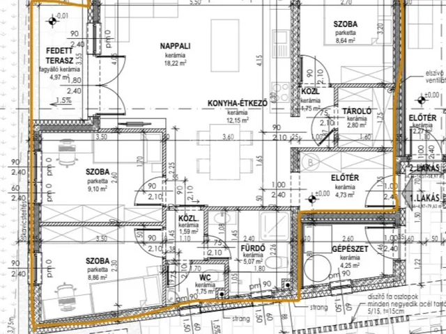 Eladó lakás Budapest XXIII. kerület 77 nm
