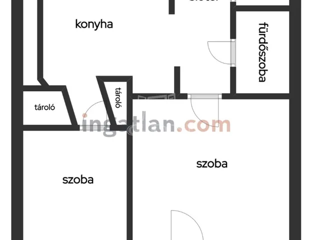 Kiadó lakás Budapest XXI. kerület, Csillagtelep 40 nm