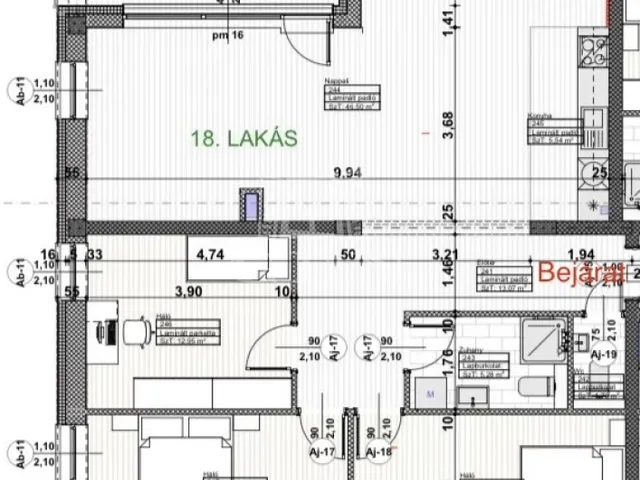 Eladó lakás Kiskunlacháza 125 nm