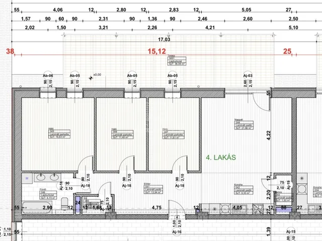 Eladó lakás Kiskunlacháza 113 nm
