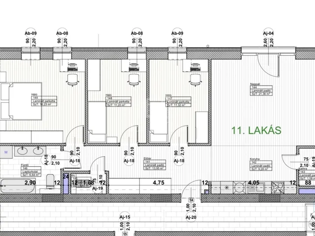 Eladó lakás Kiskunlacháza 93 nm