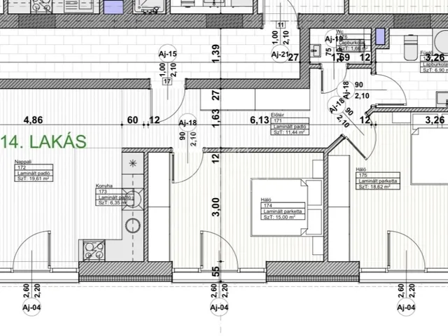 Eladó lakás Kiskunlacháza 80 nm