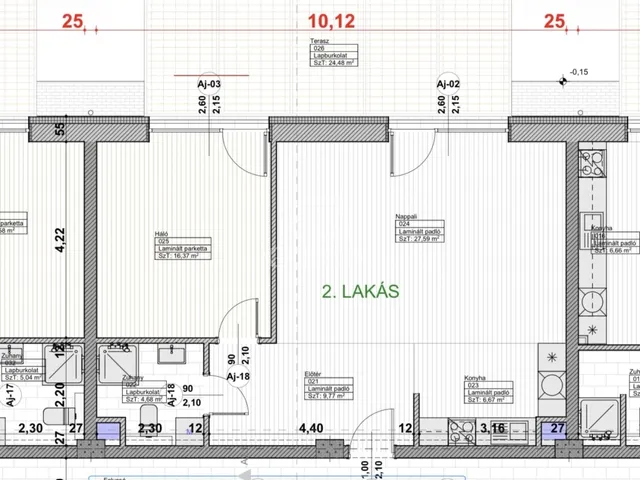 Eladó lakás Kiskunlacháza 77 nm