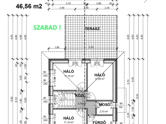 Eladó ház Budapest XXII. kerület 124 nm
