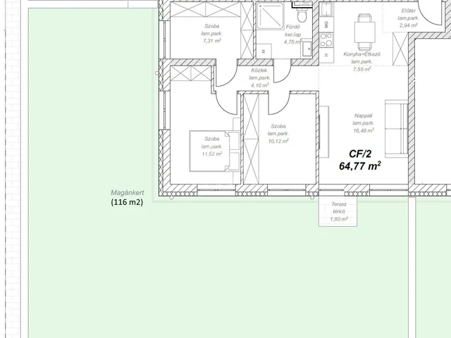 Eladó lakás Mende 65 nm
