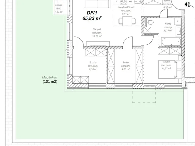 Eladó lakás Mende 66 nm