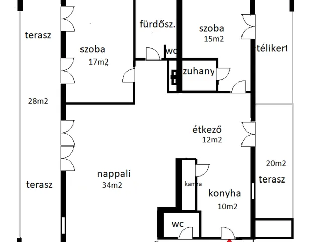Eladó lakás Budapest XI. kerület, Kelenföld 110 nm