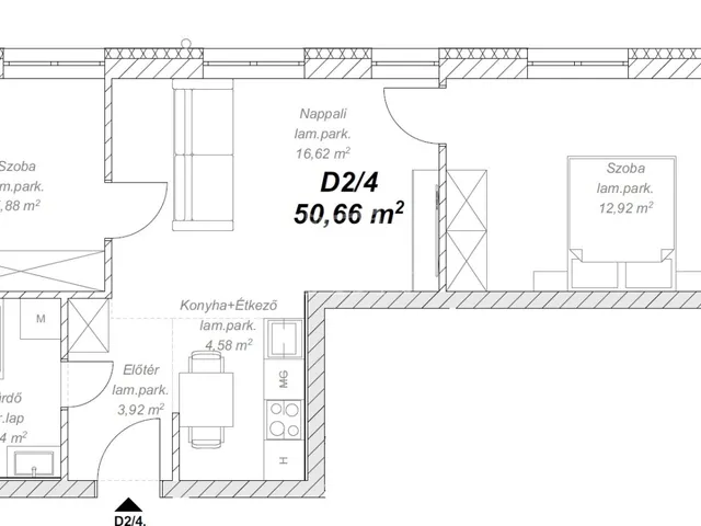 Eladó lakás Mende 51 nm