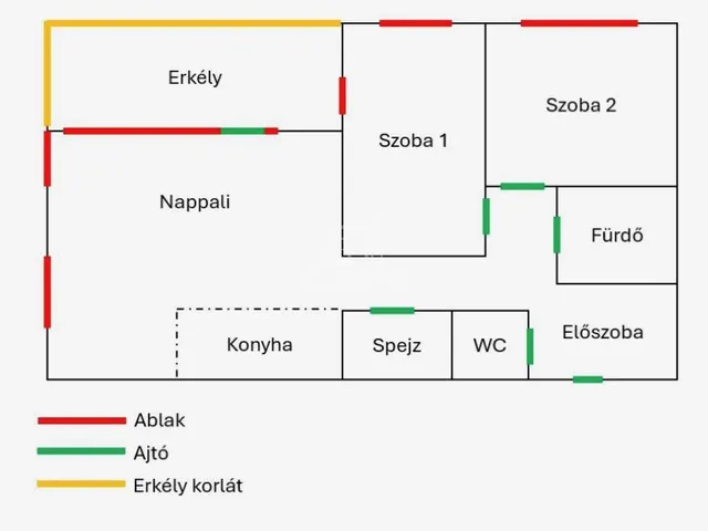 Eladó lakás Budapest XI. kerület, Albertfalva 71 nm
