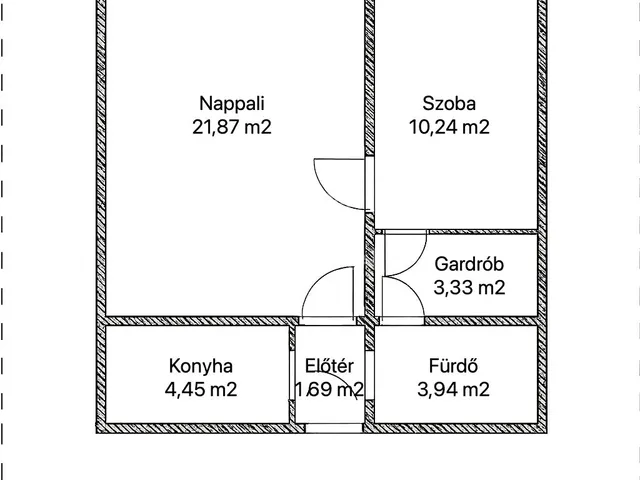 Eladó lakás Budapest XXI. kerület 46 nm