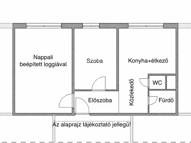 Eladó lakás Budapest XI. kerület, Albertfalva 45 nm