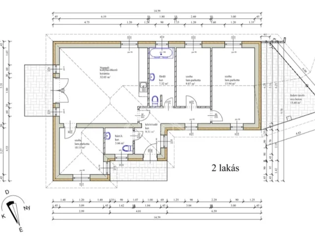 Eladó ház Galgahévíz 88 nm