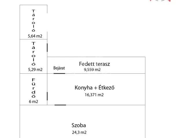 Eladó ház Vác, Deákvár 47 nm