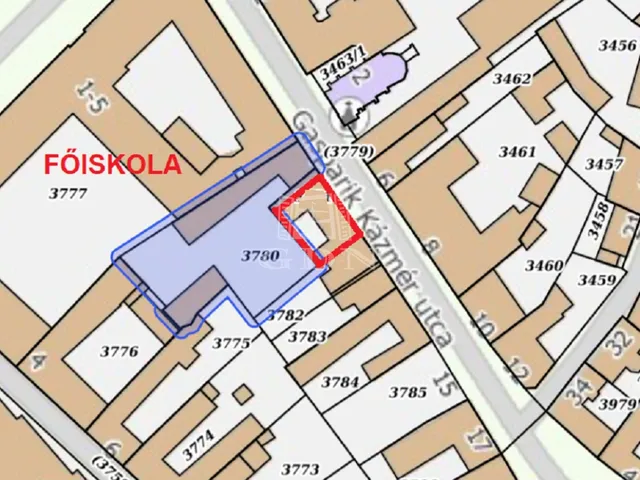 Eladó telek Vác 120 nm