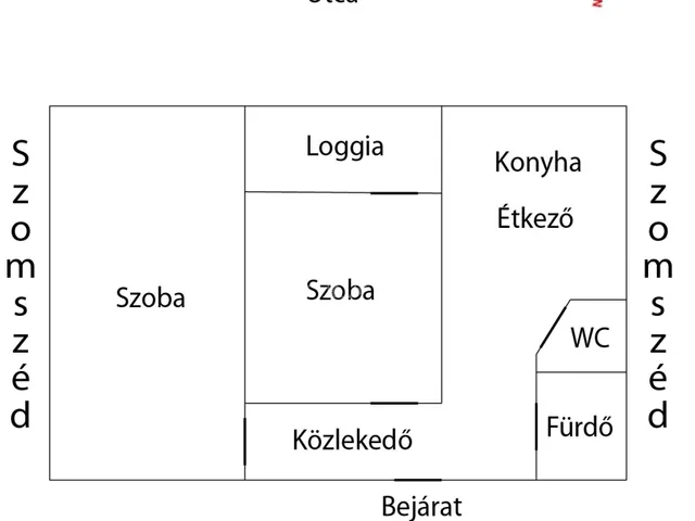 Eladó lakás Vác, Deákvár 60 nm