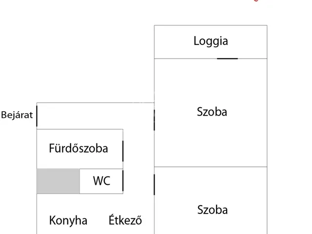 Eladó lakás Vác, Alsóváros 55 nm