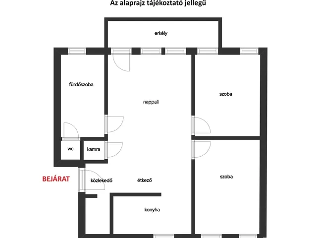 Eladó lakás Vác, Deákvár 62 nm