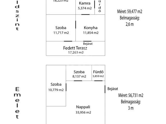 Eladó üdülő és hétvégi ház Verőce 116 nm