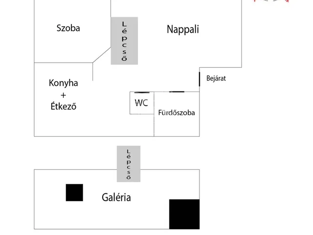 Eladó lakás Vác, Deákvár 59 nm