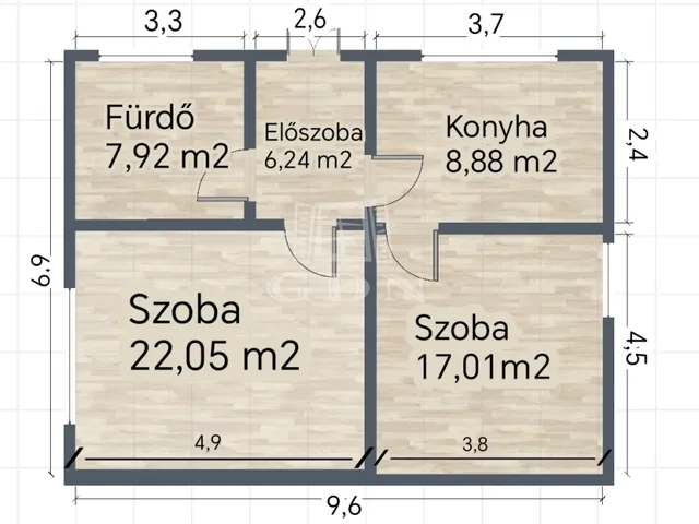 Eladó ház Dömsöd 61 nm