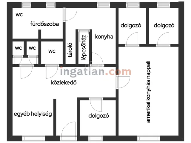 Eladó kereskedelmi és ipari ingatlan Szigethalom 67 nm