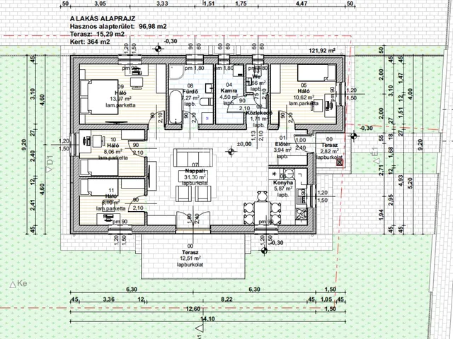 Eladó ház Kiskunlacháza 97 nm