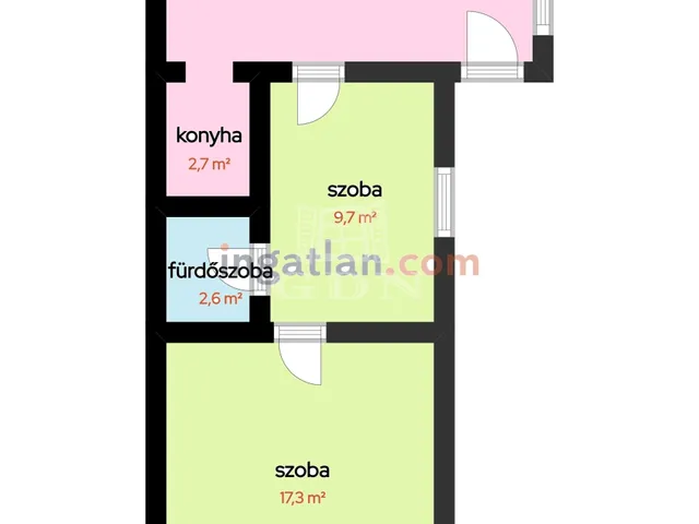 Eladó ház Szigetújfalu 45 nm