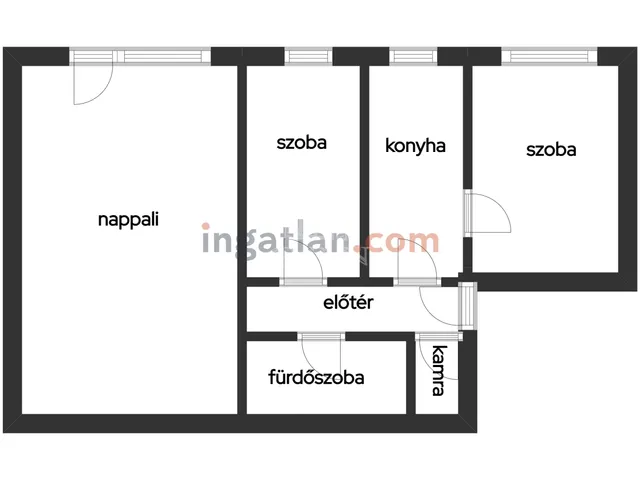 Kiadó lakás Tököl, Pesti úti lakótelep 51 nm