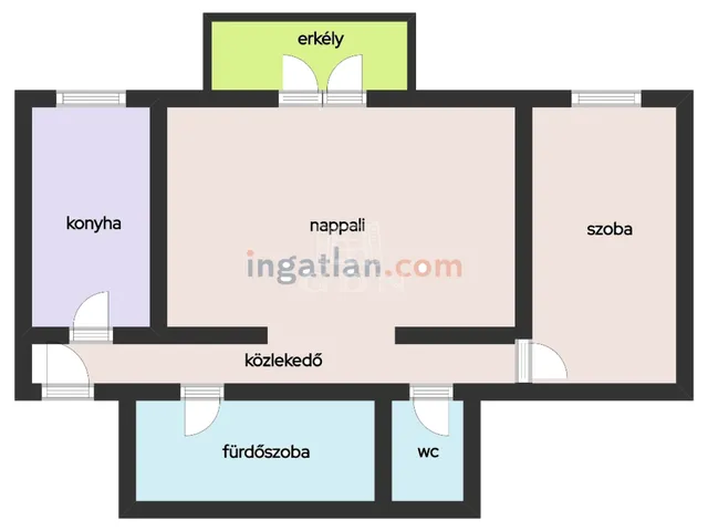 Eladó lakás Tököl, Pesti úti lakótelep 54 nm