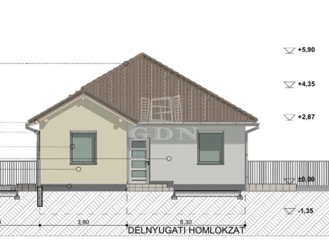 Eladó ház Áporka 84 nm