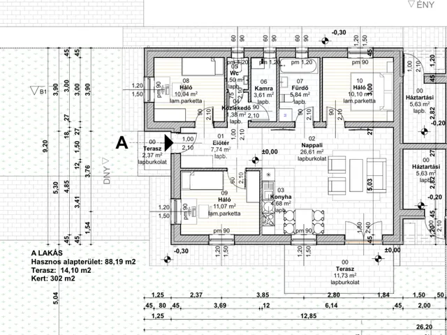 Eladó ház Áporka 84 nm