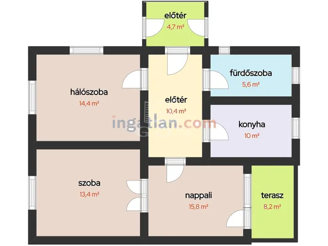 Eladó ház Tököl 76 nm