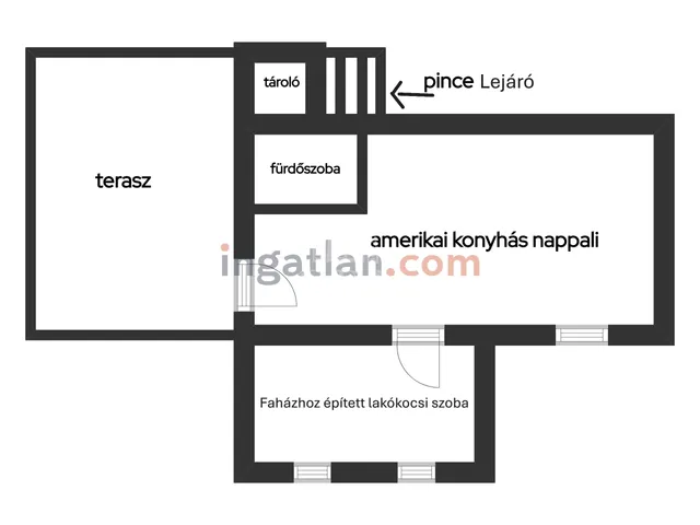 Eladó üdülő és hétvégi ház Szigetszentmárton 18 nm