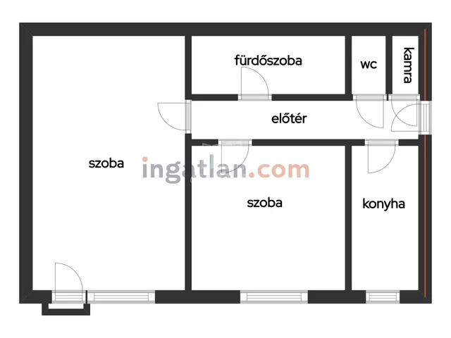 Eladó lakás Tököl, Pesti úti lakótelep 54 nm