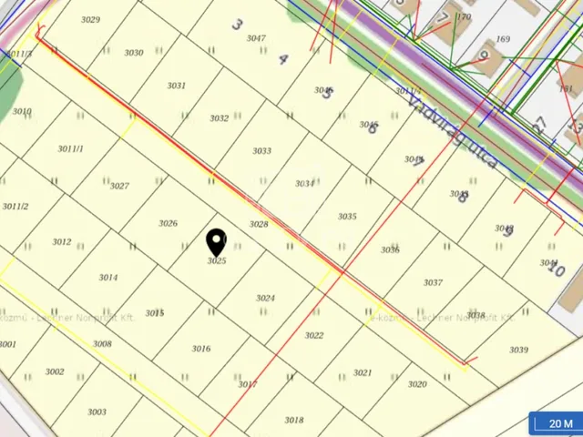 Eladó telek Tököl 677 nm