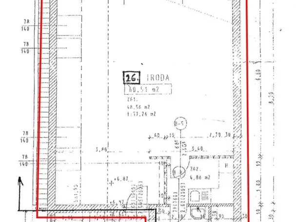 Kiadó kereskedelmi és ipari ingatlan Székesfehérvár, Belváros 69 nm