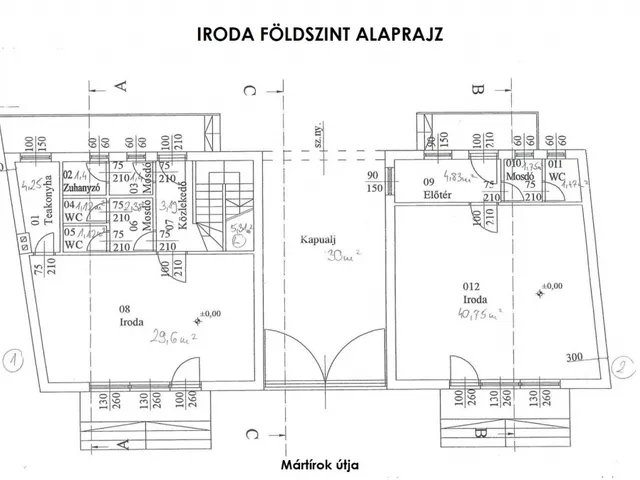 Kiadó kereskedelmi és ipari ingatlan Székesfehérvár, Búrtelep 359 nm