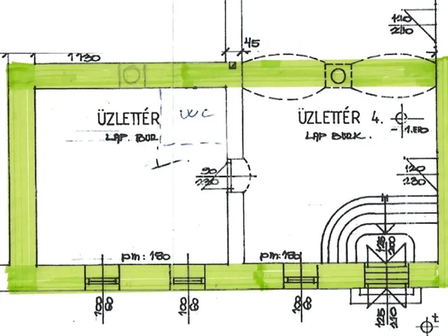 Kiadó kereskedelmi és ipari ingatlan Székesfehérvár, Belváros 60 nm