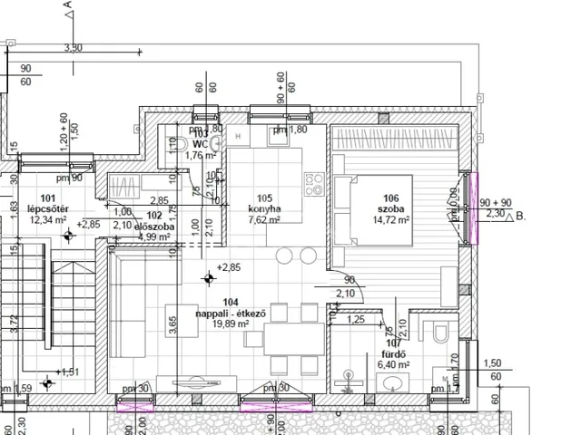 Kiadó lakás Székesfehérvár, Öreghegy 55 nm