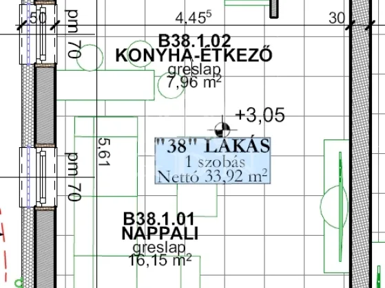 Eladó lakás Székesfehérvár, Belváros 34 nm