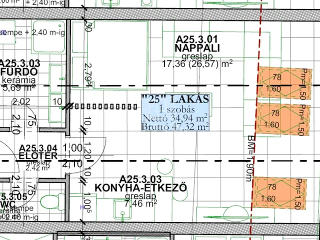 Eladó lakás Székesfehérvár, Belváros 35 nm