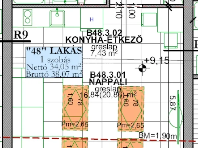 Eladó lakás Székesfehérvár, Belváros 34 nm