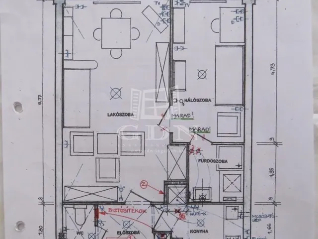 Kiadó lakás Székesfehérvár, Belváros 50 nm